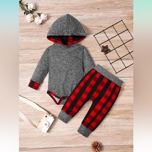 Christmas onsie set with hoodie